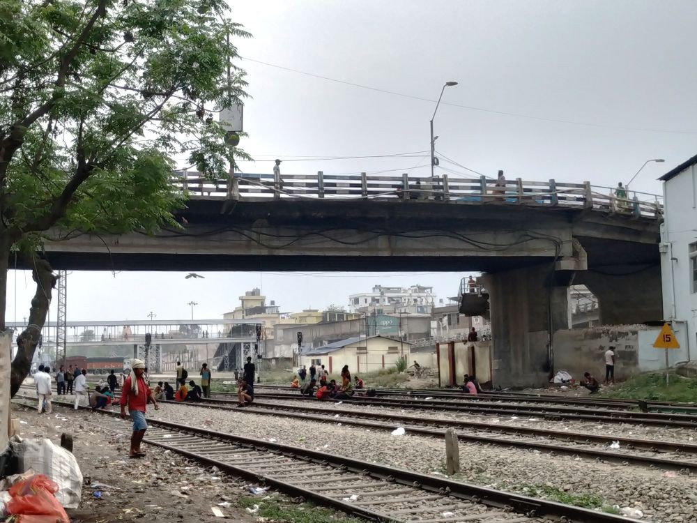 Rail tracks near the Dimapur Railway Station. (Morung File Photo)